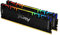 Kingston FURY Renegade RGB 64GB (2x32GB) 3200MHz DDR4 CL16 Desktop Speicher Kit mit 2 KF432C16RBAK2/64