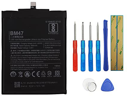 Swark BM47 Akku Kompatibel mit Xiaomi Redmi 4 (4X) with Tools