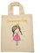 clothinx Lustige Kindergeburtstag Mitgebsel Tasche Beutel im Set mit Geburtstag Motto Prinzessin 10er Pack