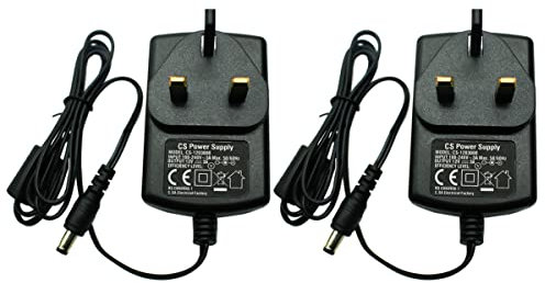 Security-01 2-Pack AC to DC 12V 3A Power Adapter Supply 5.5mm x 2.1mm for CCTV Cameras DVR NVR