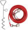 Dog Tie Out Cable and Stake, Heavy Duty Dog Tie Out Stake, Sturdy Dogs Lead Stakes, Camping Stakes for Outdoor Yard and Camping Puppy Pet and Medium Dogs
