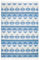 Steppenwolle® Wolldecke blau Polar (135x200 cm) Schurwolldecke warm aus 100% Schurwolle | Überwurfdecke nachhaltig | Kuschelige Decke in blau mit Muster | Fair produziert in der EU