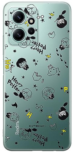 ERT GROUP Handyhülle für Xiaomi REDMI Note 12 4G Original und offiziell Lizenziertes Harry Potter Muster 027 optimal an die Form des Handy angepasst, teilweise transparent
