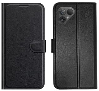 Fixgut® Handytasche kompatibel mit Fairphone 5, Book Case, Schutzhülle, hochwertige PU-Leder Hülle mit Kartenfächern und Standfunktion