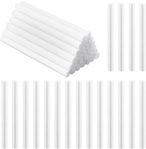 AHANDMAKER 100 Stück Luftbefeuchterfilter Aus Baumwolle, Luftbefeuchter, Filterstäbchen, Tragbar Und Sehr Saugfähig, Innen Aus Baumwolle Für Tragbare Luftbefeuchter Über USB Im Büro, Schlafzimmer