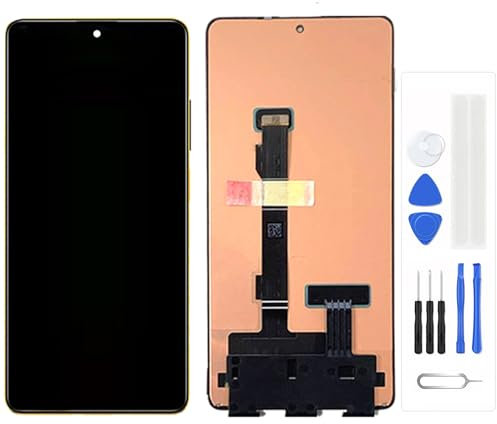 genérico LCD Táctil para Xiaomi Poco X5 Pro 5G 22101320G 22101320I Reparación y Sustitución de Pantalla táctil LCD Asamblea (Negro)