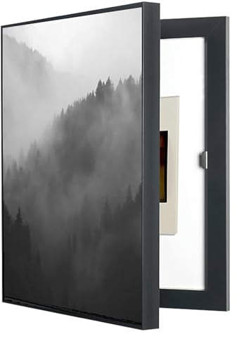 40×50 Cm Stromzählerkasten-Dekoration, Gemälde-Abdeckung, Stromkasten-Abdeckung, Stromzähler-Abdeckung, Kasten, Moderne Stromzähler, Dekorativ, [Energieklasse A] (Color : Style 3)