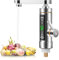 Rubinetto istantaneo, lavello elettrico, rubinetto riscaldato, rubinetto istantaneo con display digitale LED, cucina, rubinetto istantaneo, girevole a 360°, cucina, bagno