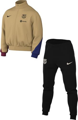 Nike FCB M Nk DF Strk TRK Suit K Tuta Sportiva, Club Gold/Noble Red/Black, XL Uomo