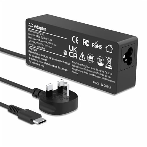 100W usb c charger Compatible with Mac book pro/iPad Pro, HP Lenovo Dell Asus Acer Samsung Google Laptop Chromebook Fast Charger Type C and All Charger USB-C
