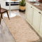 CHOSHOME Hochflor Teppich Wohnzimmer Beige Teppiche 40x120CM Schlafzimmer Teppich Modern Flauschig Weich Wohnzimmer Läufer Carpet Langflor Shaggy Einfarbig Bettvorleger rutschfest