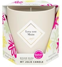MY JOLIE CANDLE - Bougie parfumée Rose du Jardin édition fête des mères Bracelet epoxy Rose 180g 36h