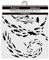 Stamperia - Thick Stencils for Scrapbooks, Albums, Cards, Bullet Journalling, and More, Flexible Material, Easy to Clean, Perfect for Hobbies, Crafts and Gifting (Silent Sea, Fish)