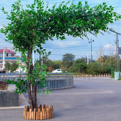 Grand Faux Banian d'extérieur, Plante Artificielle géante for la décoration intérieure, idéale for Le Salon, Les Mariages, Les hôtels et Les centres commerciaux.(1M)