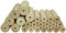 Drechselholz Linde, Rundhölzer Linde, The Cool Tool, 24 Stk. Geeignet für PLAYmake 4in1 und UNIMAT 1 Basic, Naturholz aus Österreich