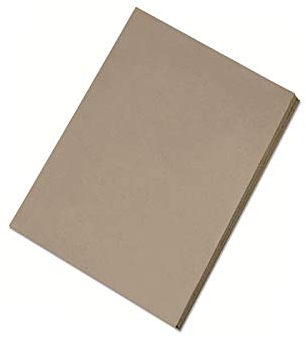 Bringmann Graupappe 2,5 mm stark, 5 Platten, 40x50 cm, weiß, Kartonagen, Karton