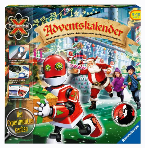 Ravensburger 18902 - ScienceX Adventskalender
