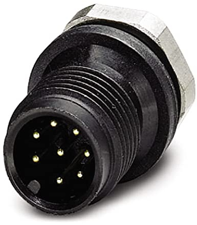PHOENIX CONTACT SACC-E-M12MS-8CON-M12 PSCUP Sensor/Aktor Einbausteckverbinder, 8 Polig, 3.973g, 20 Stück