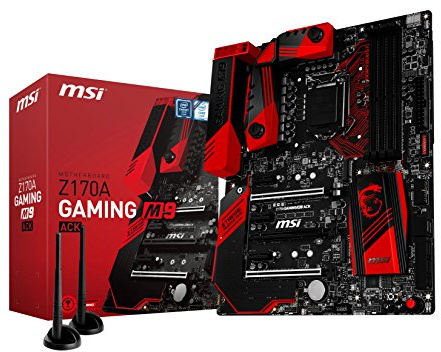 MSI Z170 A Gaming M9 ACK, Z170, DualDDR4 – 2400, SATA3, HDMI, DP, USB 3.1, ATX