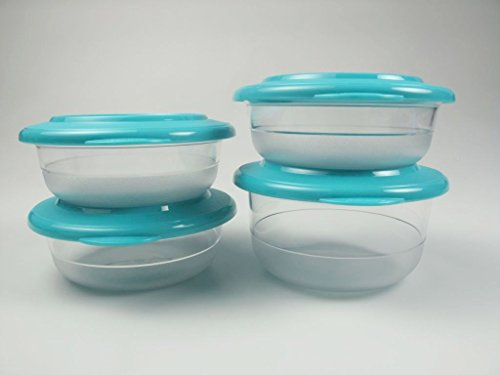 TUPPERWARE Tafelperle 450 ml (1) Türkis, 275 ml (3) Tafelfeine Classic Royal