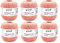 Gründl Häkelgarn 100 ombré (mercerisiertes Baumwollgarn zum Häkeln aus 100 % Baumwolle, 100 g / 566 m, Nadelstärke: 1,5 - 2, 6 x 100 g), Orange, 30 x 21 x 11 cm