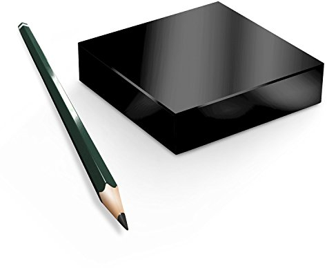 BlackEdition Neodym Magnete Quader N45 SCHWARZ, Black:80x80x20mm N45 400Kg (1St.)