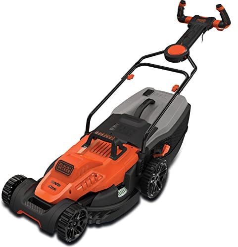Black and Decker BEMW481ES Rotary Lawnmower with Easysteer 420mm