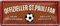 Blechschilder OFFIZIELLER ST. Pauli Fan Metallschild für Fußball Begeisterte Deko Artikel Schild Geschenkidee 28x12 cm