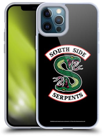 Ecell Head Case Designs Offiziell Offizielle Riverdale South Side Serpents Grafik Kunst Soft Gel Handyhülle Hülle kompatibel mit Apple iPhone 12 Pro Max