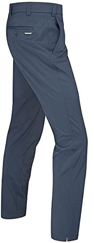Stromberg - Hampton - Mens Tapered Breathable Water Resistant Golf Trousers - Quick Dry Mens Golf Pants - Navy -36 Regular