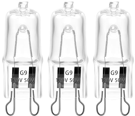 ExoRepti 3 Pack UVA UVB Reptile Light Halogen Bulbs Beads Heat Lamp (50 Watt) Clear
