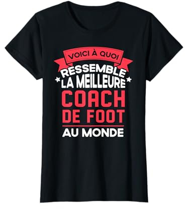 Entraîneur de football Humour Meilleur entraîneur de football Merci Coach T-Shirt