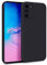 MyGadget Hülle für Samsung Galaxy S10 Lite - Zweilagige Handyhülle mit Kameraschutz - Cover mit Innenfutter & Silikon außen - Schwarz