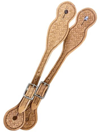 HR Saddlery Swirl Spur Strap