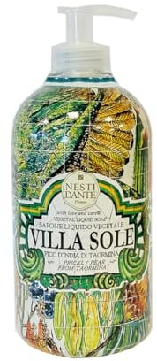 Nesti Dante Villa Sole Fico d´India (Liquid Soap/Flüssigseife 500 ml, Unisex, für alle Hauttypen geeignet) 661220