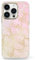 Hello Kitty Apple iPhone 15 Silikon Hardcase Cover Hülle Crowded Kitty Head Rosa