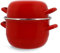 MENASTYL - Marmite à moules 18cm 2L7 en acier émaillé, parfaite pour des moules comme au restaurant ! - 3645562