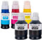 LAIPENG GI-50 GI50 Tinte Kompatibel mit Canon PIXMA GM2050 GM4050 G5050 G6050 G7050 Drucker 5-Farben-Multipack (Schwarz*2/Cyan/Magenta/Gelb)