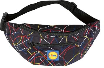 Lidl Bauchtasche Gürteltasche Umhängetasche Tasche HipBag (Schwarz)