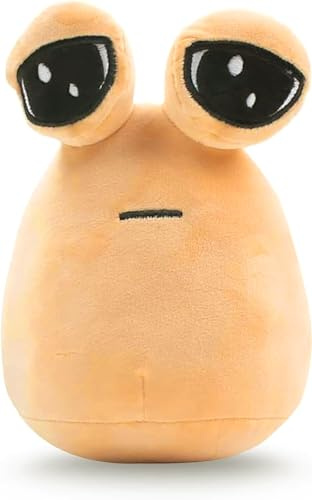 Plush Toy Cute Stuffed Animal,25cm Alien Game Figure Soft Kawaii Doll | Velvety huggable novelty characters; premium cotton cushioning; for cozy bedroom nursery decor