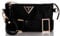 GUESS Latona Mini Tri Compartment Top Zip Black