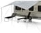your GEAR Wohnwagen Sonnensegel Caravan Tarp 4,5 x 2,4 m Sonnendach inkl. Aufstellstangen wasserdicht 5000 mm