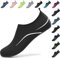BARFULKER Wasserschuhe Damen Herren Badeschuhe Schwimmschuhe Schnell Trocknend Aquaschuhe rutschfeste Strandschuhe Surfschuhe Barfußschuhe Beach Pool Unisex, Schwarz 44 EU