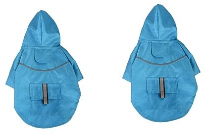 2st Regenmantel Für Hund Regenmantel Mit Kapuze Für Hunde Hunderegenmantel Windhund-Regenmantel Hunderegenmäntel Für Kleine Hunde Regenmantel Für Haustier Regenponcho Für Hunde BESPORTBLE