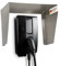 Wallbox Dach Wetterschutz Edelstahl - Überdachung zum Schutz vor Regen und Umwelteinflüssen - Schutzdach für e-Auto Ladestation - Elektro-Auto-Ladegeräte Zubehör (Edelstahl, 45x27,5x35 cm)
