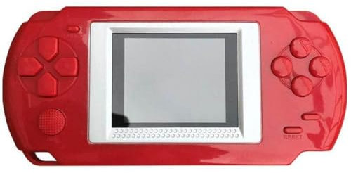 Shenruifa Handheld Game Console, 268 Built in Classic Games, 2.0 Inch LCD Screen, Portable Retro Video Gaming System For Kids Adults (Red)