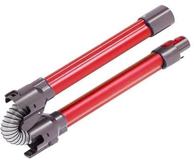 Asta Di Prolunga Pieghevole, Compatibile Con Dyson, Aspirapolvere Senza Fili Dyson V7 V8 V10 V11, Tubo Flessibile E Pieghevole.(Red)