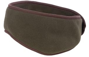 Rydale Ladies Harpham Fleece Headband Reversible Soft Ear Warmer Headband (Khaki)
