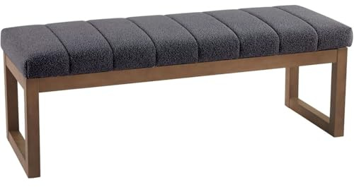 Bankauflage Bankkissen 150x50 120x40 100x30 90x35 4cm Dick Sitzkissen Bank Sitzauflage Sitzbank Auflage Polster fur Banke Kissen Kissenauflage for Küchenbank Gardenbank Essbank(Color 7,100x25x4cm)