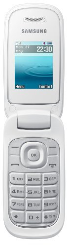 Samsung E1270 - T�l�phone portable BLANC � clapet - Ecran 1.77 pouces (4.5 cm) - 0,4 GB